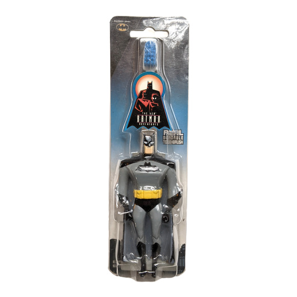 Vintage 90's Children's Batman Toothbrush NOS, The New Batman Adventures SEALED - Picture 1 of 5